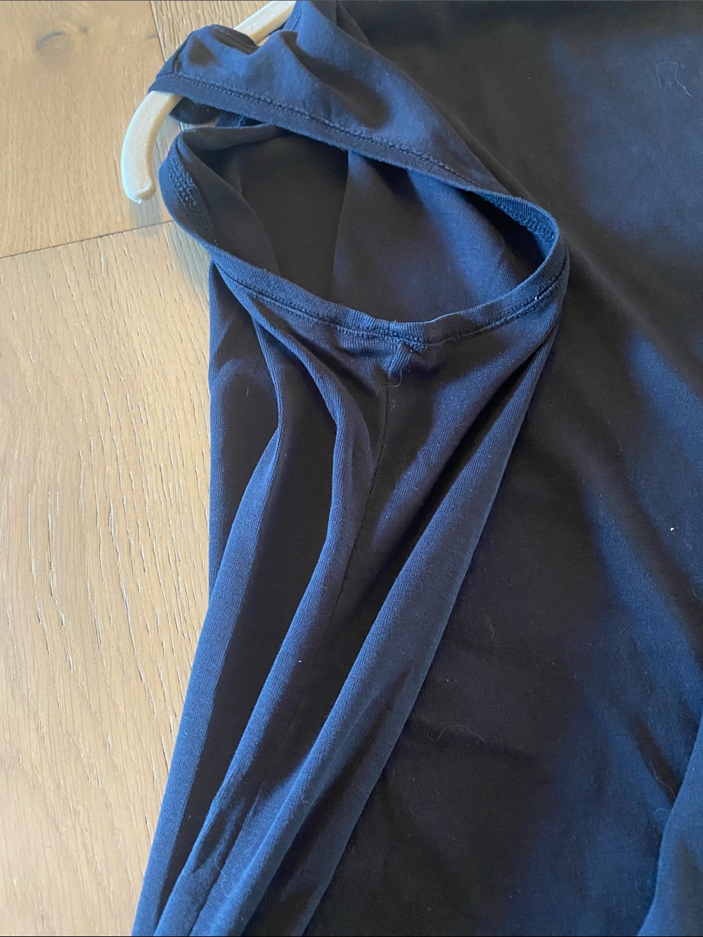 Talbots Tee Black Sleeveless Tank Top - Classic Everyday Layering - Picture 3 of 5